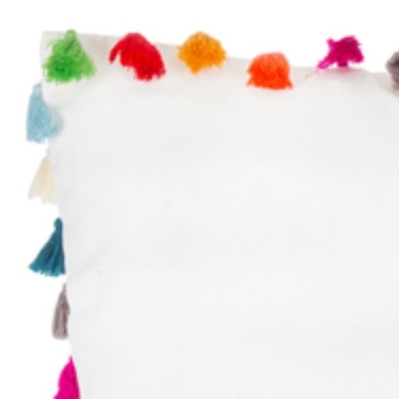 ⭐NEW⭐ - Color Tassel Pillow - 18X18 - Picture 2 of 2